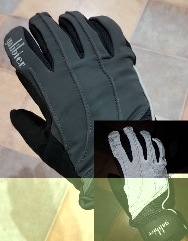 Galibier Barrier reflective gloves