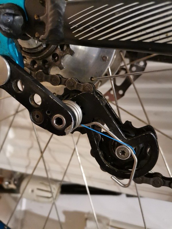 Rohloff tensioner spring mod