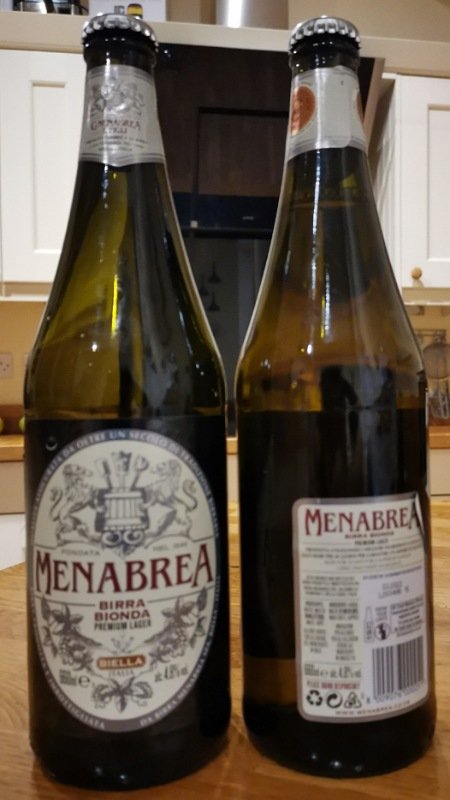 Menabrea birra blonda