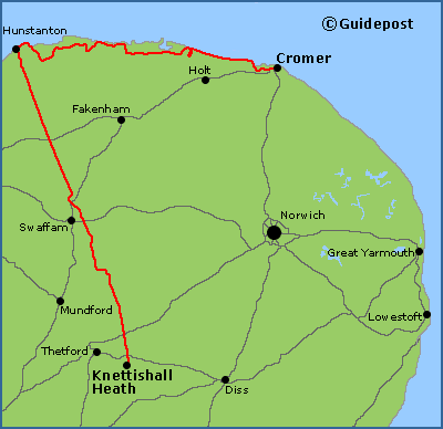 Peddars Way Map